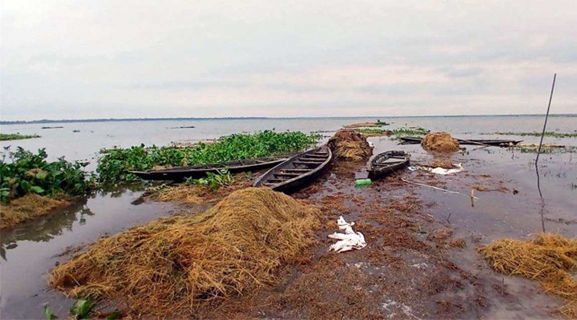বৃষ্টি ও পাহাড়ি ঢলের পানিতে চরম দুর্গতিতে কৃষকরা