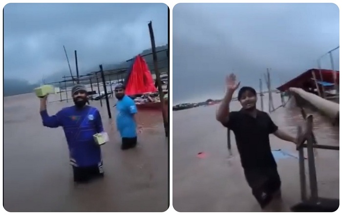 সাদাপাথর তলিয়ে পর্যটন কেন্দ্র বন্ধ, সিলেটে বন্যা সতর্কতা