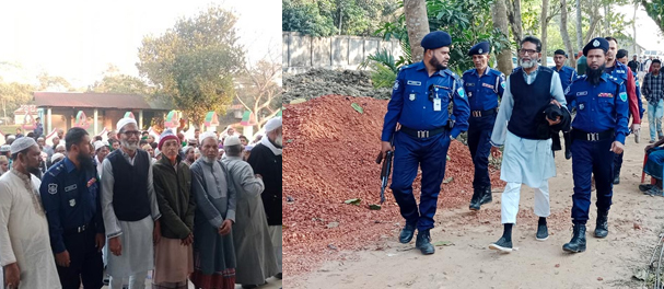 প্যারোলে মুক্তি পেয়ে মায়ের জানাজায় যুবলীগ নেতা