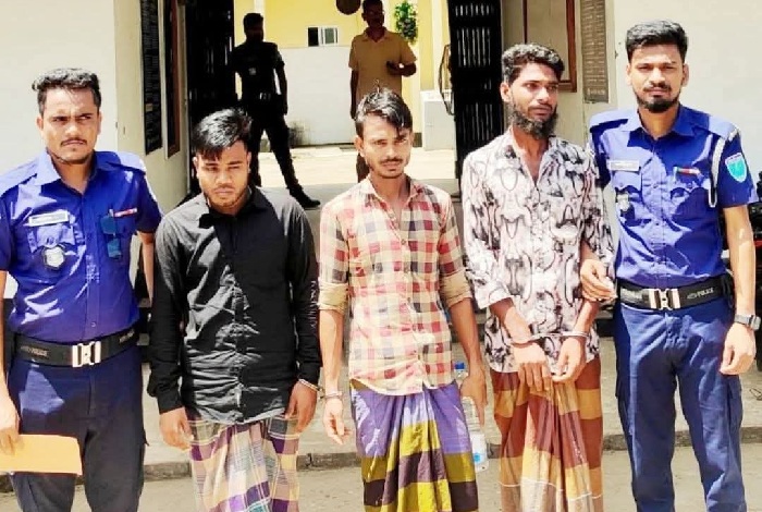 কানাইঘাটে বাকপ্রতিবন্ধী কিশোরীকে সংঘবদ্ধ ধ র্ষ ণ কা ণ্ডে গ্রেপ্তার ৩
