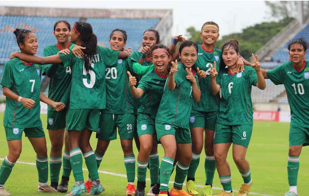 মিয়ানমারকে হারিয়ে এশিয়া কাপের মূল পর্বে এক পা বাংলাদেশের
