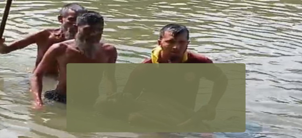 ধর্মপাশায় মনাই নদীতে গোসল করতে গিয়ে এক ব্যক্তির মৃত্যু