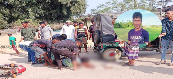 কোম্পানীগঞ্জে সড়ক দুর্ঘটনায় মোটরসাইকেল আরোহী নিহত, আহত ২