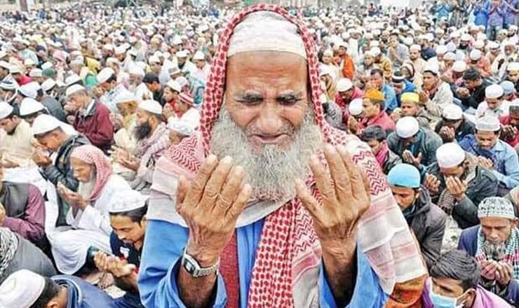 দেশের কল্যাণ ও মুসলিম উম্মাহর শান্তি কামনা ইজতেমার প্রথম পর্ব সমাপ্ত