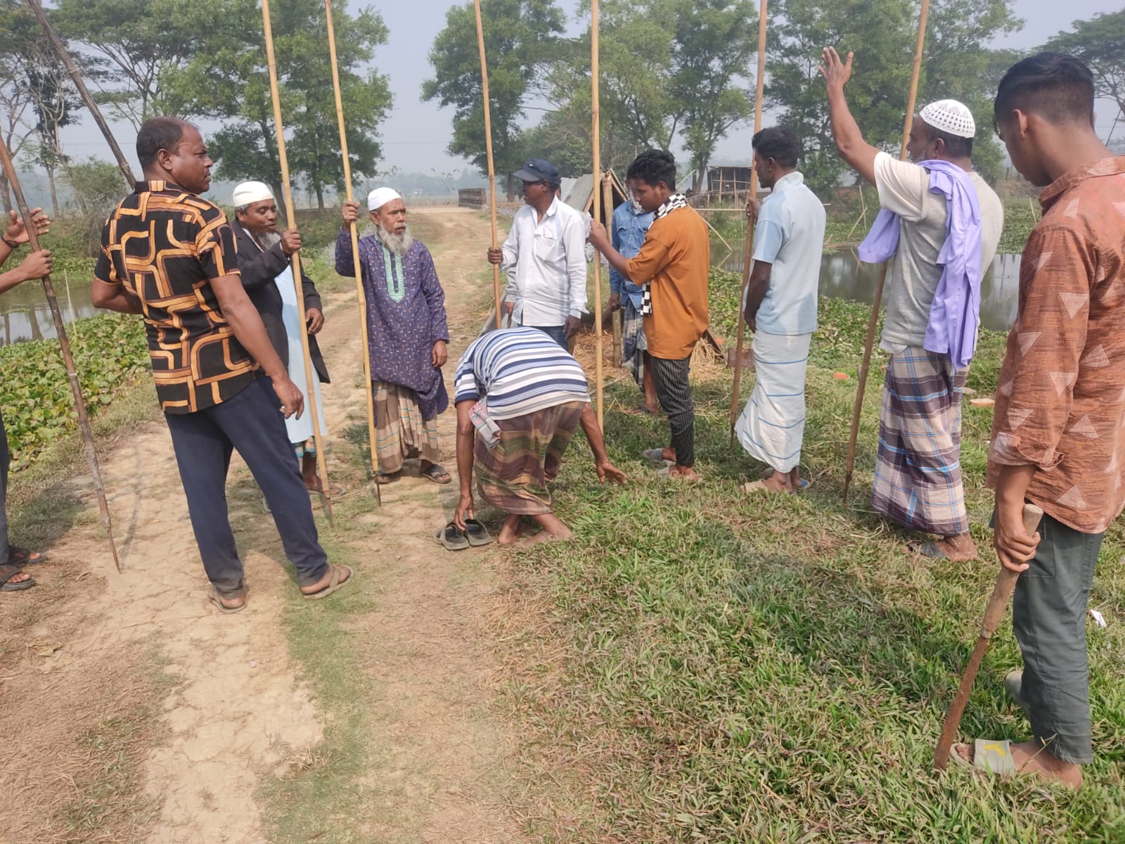গোলাপগঞ্জে সাকু বিল জলমহালে ১৪৪ ধারা ভঙ্গের শঙ্কা