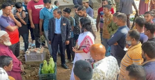 জৈন্তাপুর আজ থেকে চালু হলো মুক্ত বাজার প্রথমদিনে ক্রেতা কম হলেও দামে সন্তুষ্টি 
