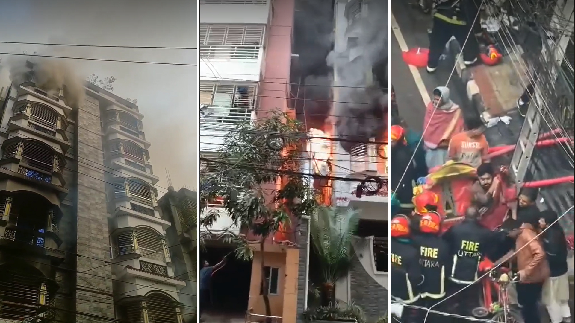 রাজধানীতে অগ্নিকাণ্ডে নিহত ৫