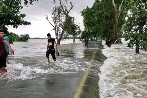 সিলেটে বন্যা নিয়ে এখনো কোনা সুখবর নেই