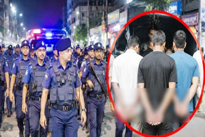 সিলেটে ৫ ঘণ্টার অভিযানে গ্রেপ্তার অর্ধশতাধিক