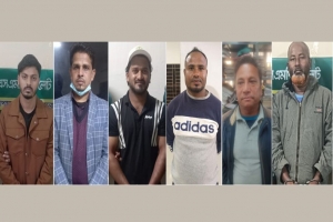 সিলেটে চার ছাত্রলীগ নেতাসহ গ্রেপ্তার ৬
