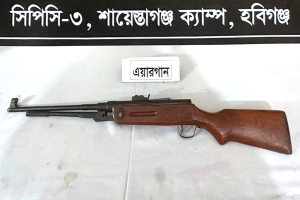 দেড় বছরে ৩৬ আগ্নেয়াস্ত্র ও বিপুল গোলাবারুদ উদ্ধার করেছে র‌্যাব ৯