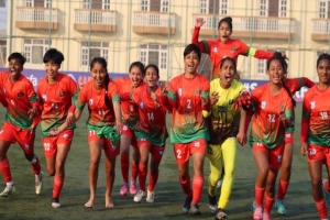 ভুটানের জালে বাংলাদেশের গোলউৎসব