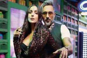 ‘অশ্লীল’ ভঙ্গিতে নেচে বিতর্কের মুখে মালাইকা-হানি সিং