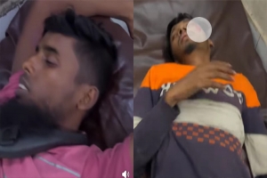 জৈন্তাপুরে ডিআই পিকআপের ধাক্কায় দুইজন গুরুতর আহত 