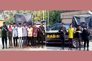সিলেটে ব্যাবের পৃথক অভিযানে ইয়াবার চালান জব্দ :  আটক ৮