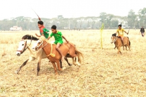 বিশ্বনাথে ঘোরাড় দৌড় প্রতিযোগিতা সম্পন্ন