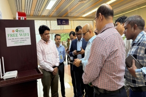 ওসমানী বিমানবন্দরে ফ্রি ওয়াইফাই-টেলিফোন সেবা চালু