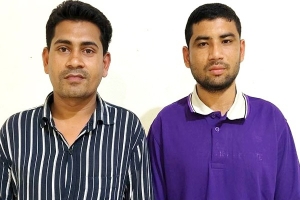 সুনামগঞ্জে সেনাসদস্য পরিচয়ে চাঁদাবাজি, দুই প্রতারক গ্রেফতার