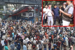 নগরীতে থেমে থেমে সংঘর্ষ, থমথমে পরিস্থিতি
