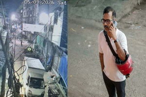 লালদিঘীরপাড় মার্কেটের সামনে ব্যবসায়ীর পালসার চুরি, থানায় জিডি