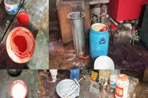 লাখাইয়ে বিক্রি হচ্ছে বিষাক্ত রং মেশানো শিশুদের আইসক্রিম