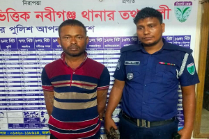 নবীগঞ্জে পারিবারিক কলহের জেরে স্ত্রীকে হত্যা, স্বামী আটক