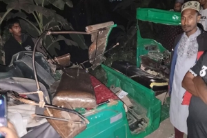 বাস-সিএনজির মুখোমুখি সংঘর্ষ, নিহত ২