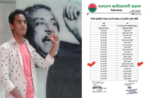 ছাত্রলীগ কর্মী রেজওয়ানুল এখন ছাত্রদলের সহ-সভাপতি