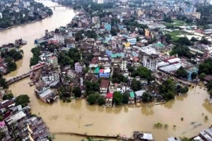 সিলেট-সুনামগঞ্জে আবারো বাড়ছে নদীর পানি, বন্যার শঙ্কা