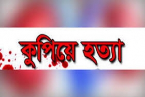 চুনারুঘাটে বৃদ্ধকে কু.পি.য়ে হ.ত্যা