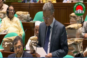 দেশের ৫৫তম বাজেট উপস্থাপন করছেন অর্থমন্ত্রী