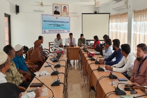 তামাবিল স্থলবন্দরে যাত্রীদের স্বাস্থ্যসেবা নিশ্চিত করতে কর্মশালা