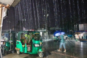 সিলেটে তীব্র দাবদাহের পর স্বস্তির বৃষ্টি