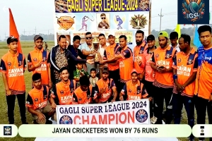 শান্তিগঞ্জে গাগলী সুপার লিগের ফাইনাল অনুষ্ঠিত