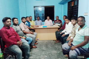 সিলেট জেলা পূজা উদযাপন পরিষদের সম্মেলন সফল করতে জৈন্তাপুর উপজেলা পূজা উদযাপন পরিষদের প্রস্তুতি সভা অনুষ্ঠিত