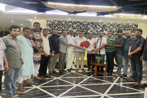 মিফতাহ সিদ্দিকীর সঙ্গে জাসাস নেতৃবৃন্দের শুভেচ্ছা বিনিময়