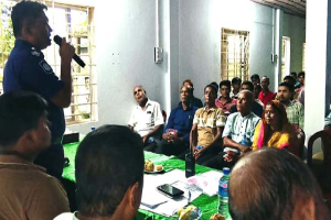 জৈন্তাপুরে দুর্গাপূজার নিরাপত্তায় বিশেষ নজর, প্রতিটি মণ্ডপে পুলিশের টিম জৈন্তাপুরে দুর্গাপূজার নিরাপত্তায় বিশেষ নজর, প্রতিটি মণ্ডপে পুলিশের টিম