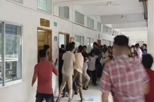 হবিগঞ্জে আদালতে আসামির ওপর হামলা, ছিনিয়ে নেওয়ার চেষ্টা