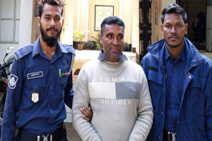 তাহিরপুরে আওয়ামী লীগ নেতা গ্রেফতার