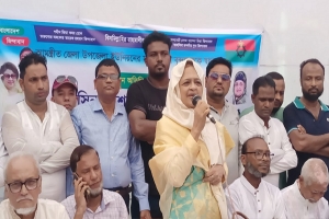 ওসমানীনগরে তৃনমুল বিএনপি কর্মীদের পাশে তাহসিনা রুশদীর লুনা