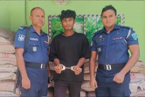 গোয়াইনঘাটে ভারতীয় চিনিসহ, গ্রেফতার ১