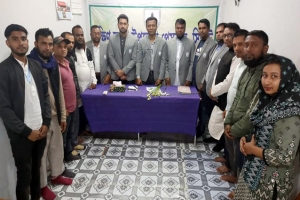দক্ষিণ সুরমা উপজেলা প্রেসক্লাবের নতুন সদস্যের পরিচিতি সভা
