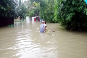 সিলেট অঞ্চলে বাড়ছে নদ-নদীর পানি, বন্যার আশঙ্কা