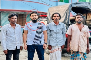 কুমারগাঁওয়ে মঞ্জুর জুয়ার আসর থেকে আটক ৪