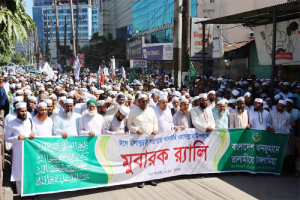 সিলেটে ঈদে মিলাদুন্নবী (সা.) উপলক্ষে তালামীযের বর্ণাঢ্য র্যালি সিলেটে ঈদে মিলাদুন্নবী (সা.) উপলক্ষে তালামীযের বর্ণাঢ্য র্যালি