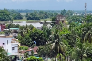 সুনামগঞ্জে কমতে শুরু করেছে নদ-নদীর পানি সুনামগঞ্জে কমতে শুরু করেছে নদ-নদীর পানি