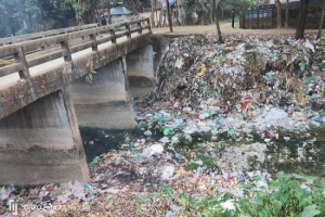 দখল ও দূষণে অস্থিত্ব সংকটে শাখা বরাক নদী