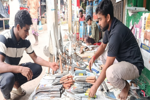 জগন্নাথপুরে কামারপল্লীতে বেড়েছে ব্যস্ততা