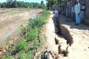 মাধবছড়া খাল পুনঃখনন কাজের অনিয়ম, খেসারত দিচ্ছেন ১০ হাজার মানুষ
