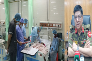 ওসমানী হাসপাতালে হাম রোগীদের জন্য ১০ বেডের আইসোলেশন ইউনিট চালু